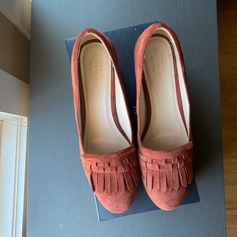 Cole Haan Suede Pump